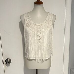 Tularosa Hazel Shell Cami in Ivory -‎ One Size